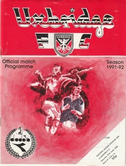 Uxbridge v Barking 26-Apr-1992