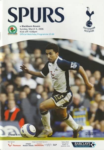 Tottenham Hotspur v Blackburn Rovers 05-Mar-2006