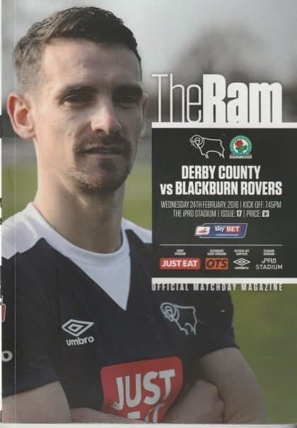 Derby County v Blackburn Rovers 24-Feb-2016