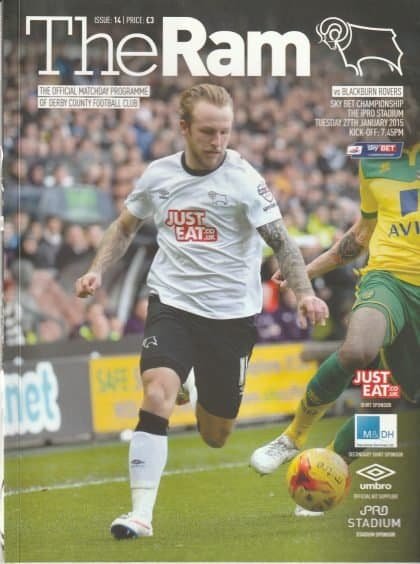 Derby County v Blackburn Rovers 27-Jan-2015
