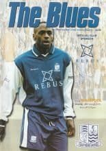 Southend United v Blackpool 10-Mar-2001