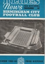 Birmingham City v Bolton Wanderers 19-Mar-1966