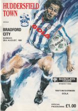 Huddersfield Town v Bradford City 25-Aug-1991