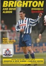 Brighton & Hove Albion v Carlisle United 20-Apr-1996