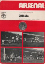 Arsenal v Chelsea 17-Nov-1973