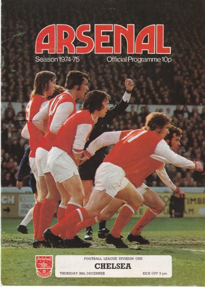 Arsenal v Chelsea 26-Dec-1974