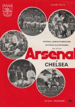 Arsenal v Chelsea 02-Sep-1972