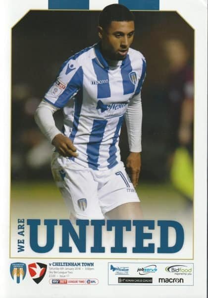 Colchester United v Cheltenham Town 06-Jan-2018