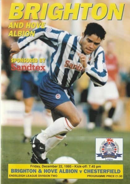 Brighton & Hove Albion v Chesterfield 22-Dec-1995
