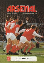 Arsenal v Coventry City 08-Apr-1975