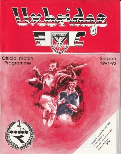Uxbridge v Croydon 08-Feb-1992