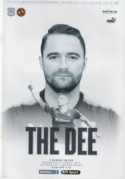 Dundee v Dundee United 09-Aug-2017