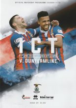 Inverness Caledonian Thistle v Dunfermline  21-Apr-2018