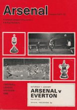 Arsenal v Everton 01-Jan-1972