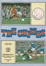 Portsmouth v Exeter City 10-Feb1981