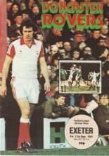 Doncaster Rovers v Exeter City  11-Sep-1981