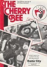 AFC Bournemouth v Exeter City 12-Aug-1978