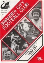Swansea City v Exeter City 14-Oct-1978