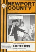 Newport County v Exeter City  14-May-1983