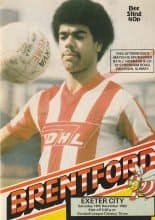 Brentford v Exeter City 18-Dec-1982