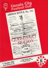 Lincoln City v Exeter City 20-Oct-1982