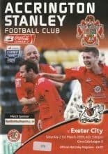 Accrington Stanley v Exeter City 21-Mar-2009