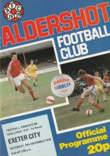 Aldershot v Exeter City  24-Nov-1979