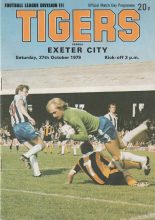 Hull City v Exeter City 27-Oct-1979