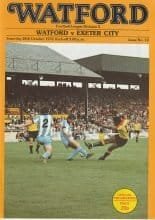 Watford v Exeter City 28-Oct-1978
