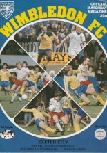 Wimbledon v Exeter City 31-Oct-1981