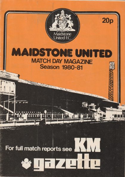 Maidstone United v Exeter City  03-Jan-1981