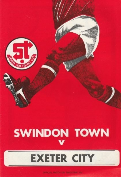 Swindon Town v Exeter City 03-Apr-1979
