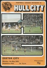 Hull City v Exeter City 07-May-1979