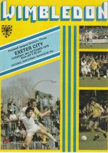Wimbledon v Exeter City 09-Oct-1979