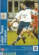 Luton Town v Gillingham 27-Mar-1999
