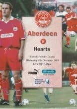 Aberdeen v Heart of Midlothian 08-Dec-1999