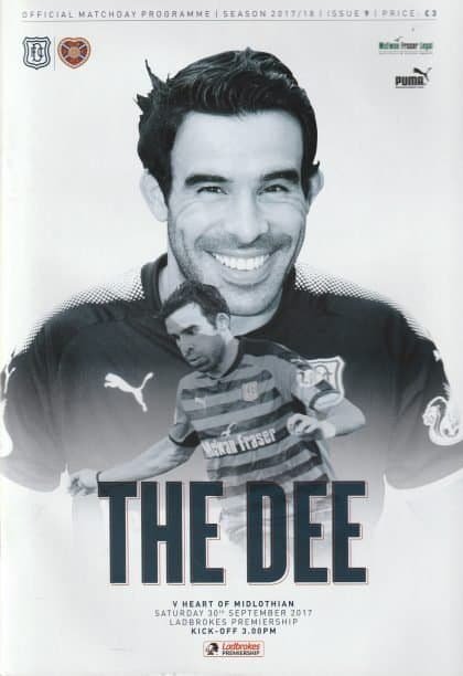 Dundee  v Heart of Midlothian 30-Sep-2017