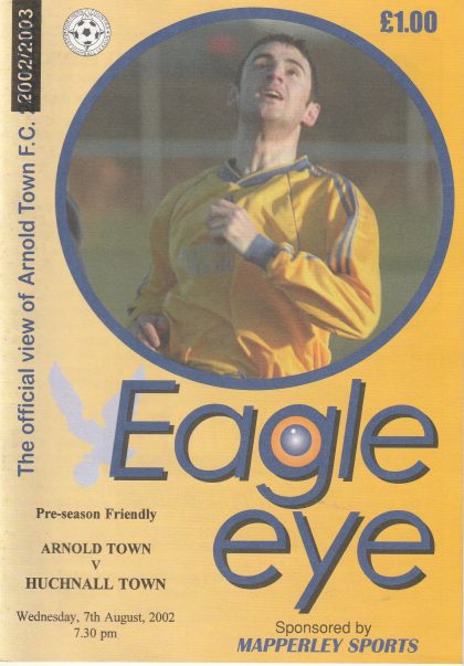 Arnold Town v Hucknall Town 07-Aug-2002