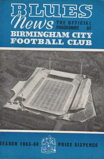 Birmingham City v Huddersfield Town 28-Dec-1965