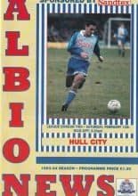 Brighton & Hove Albion v Hull City 12-Feb-1994