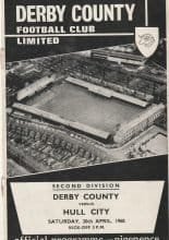Derby County v Hull City 20-Apr-1968