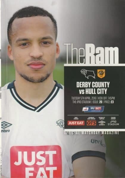 Derby County v Hull City 05-Apr-2016