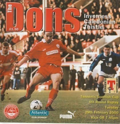Aberdeen v Inverness Caledonian Thistle 29-Feb-2000
