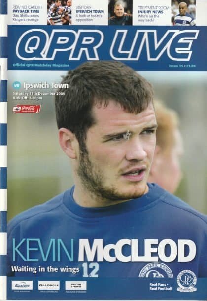 Queens Park Rangers v Ipswich Town 11-Dec-2004