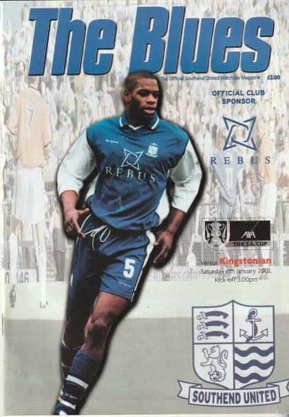 Southend United v Kingstonian 06-Jan-2001