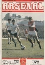 Arsenal v Leeds United 29-Jan-1983