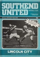 Southend United v Northampton Town 23-Jan-1981