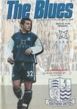Southend United v Lincoln City. 03-Feb-2001