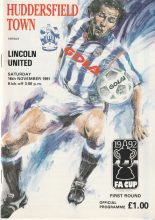 Huddersfield Town v Lincoln United 16-Nov-1991