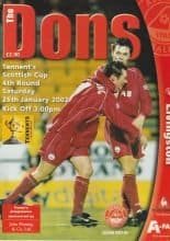 Aberdeen v Livingston  26-Jan-2002